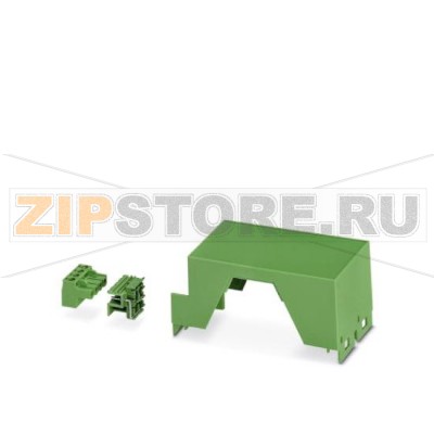 Верхняя часть Phoenix Contact ME 45 OT-1MSTBO SET Верхняя часть корпуса, Цвет: зеленый, Ширина: 45 мм, Высота: 38,5 мм.Минимальный заказ: 1 шт.Упаковка: 1 шт.