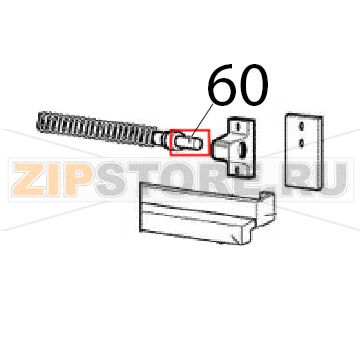 Spring pin Angelo Po 31PIE6 Spring pin Angelo Po 31PIE6Запчасть на деталировке под номером: 60