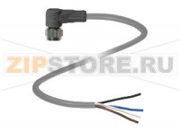 Кабель датчика-исполнительного устройства Female connector V1-WV4A-30M-PUR Pepperl+Fuchs