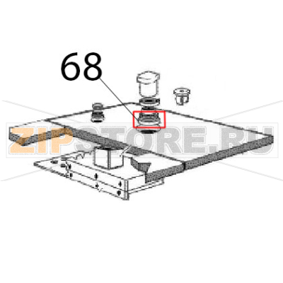 Valve connector Angelo Po FC241G Valve connector Angelo Po FC241GЗапчасть на деталировке под номером: 68