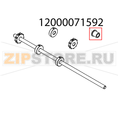 Втулка Abat ПЭК-400 Втулка Abat ПЭК-400Запчасть на деталировке под номером: 12000071592