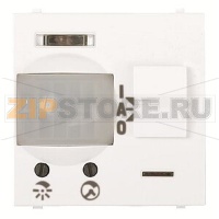 ИК-датчик движения пассивный, двухмодульный, альпийский белый ABB 2CLA224100N1101
