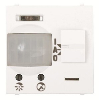 ИК-датчик движения пассивный, двухмодульный, альпийский белый ABB 2CLA224100N1101