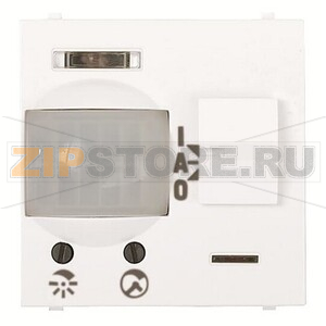 ИК-датчик движения пассивный, двухмодульный, альпийский белый ABB 2CLA224100N1101 