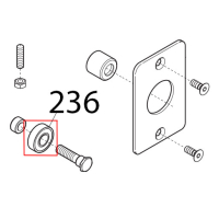Cuscinetto carr. 6000, 2RS, R11 Sirman Canova 300