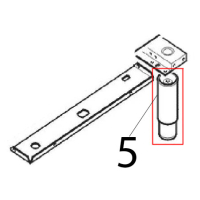 Stainless steel foot Angelo Po 0A1CP1E