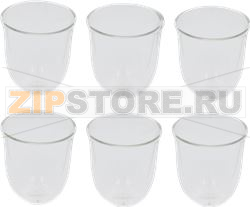 SET 6 GLASSES ESPRESSO 270 ml DLSC301 