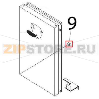 Magnet plate Angelo Po 0G1CP1G Magnet plate Angelo Po 0G1CP1GЗапчасть на деталировке под номером: 9