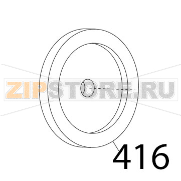 Mola SB.220, D.40, H.8, F.6 Sirman Mirra 300 Y09 Mola SB.220, D.40, H.8, F.6 Sirman Mirra 300 Y09Запчасть на деталировке под номером: 416