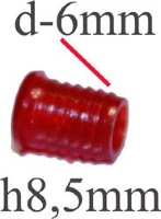 CABOCHON VOYANT ROUGE