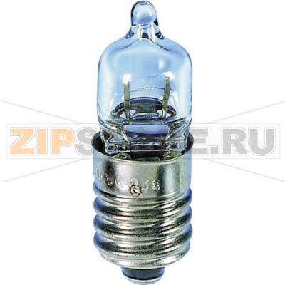 Лампа галогеновая 4.8 В, 2.4 Вт, цоколь: E10, 1 шт Barthelme 01704850 