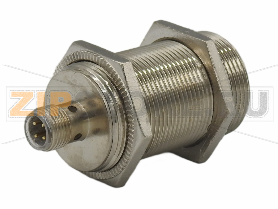 Индуктивный датчик Inductive sensor NBB15-30GM50-E2-V1 Pepperl+Fuchs General specificationsSwitching functionNormally open (NO)Output typePNPRated operating distance15 mmInstallationflushOutput polarityDCAssured operating distance0 ... 12.15 mm ( -25 ... 70 °C (-13 ... 158 °F) ) 0 ... 11.4 mm ( -40 ... -25 °C (-40 ... -13 °F) )Reduction factor rAl 0.3Reduction factor rCu 0.3Reduction factor r304 0.75Nominal ratingsOperating voltage10 ... 30 VSwitching frequency0 ... 200 HzHysteresistyp. 5%Reverse polarity protectionreverse polarity protectedShort-circuit protectionpulsingVoltage drop&le 3 VOperating current0 ... 200 mAOff-state current0 ... 0.5 mA typ. 0.1 &microA at 25 °CNo-load supply current&le 15 mASwitching state indicatorMultihole-LED, yellowFunctional safety related parametersMTTFd1000 aMission Time (TM)20 aDiagnostic Coverage (DC)0 %Approvals and certificatesUL approvalcULus Listed, General PurposeCSA approvalcCSAus Listed, General PurposeCCC approvalCCC approval / marking not required for products rated &le36 VAmbient conditionsAmbient temperature-40 ... 70 °C (-40 ... 158 °F)Mechanical specificationsConnection typeConnector M12 x 1 , 4-pinHousing materialbrass, nickel-platedSensing facePBTHousing diameter30 mmDegree of protectionIP67