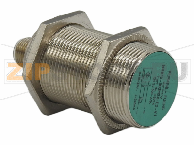 Индуктивный датчик Inductive sensor NBB15-30GM50-E2-V1 Pepperl+Fuchs General specificationsSwitching functionNormally open (NO)Output typePNPRated operating distance15 mmInstallationflushOutput polarityDCAssured operating distance0 ... 12.15 mm ( -25 ... 70 °C (-13 ... 158 °F) ) 0 ... 11.4 mm ( -40 ... -25 °C (-40 ... -13 °F) )Reduction factor rAl 0.3Reduction factor rCu 0.3Reduction factor r304 0.75Nominal ratingsOperating voltage10 ... 30 VSwitching frequency0 ... 200 HzHysteresistyp. 5%Reverse polarity protectionreverse polarity protectedShort-circuit protectionpulsingVoltage drop&le 3 VOperating current0 ... 200 mAOff-state current0 ... 0.5 mA typ. 0.1 &microA at 25 °CNo-load supply current&le 15 mASwitching state indicatorMultihole-LED, yellowFunctional safety related parametersMTTFd1000 aMission Time (TM)20 aDiagnostic Coverage (DC)0 %Approvals and certificatesUL approvalcULus Listed, General PurposeCSA approvalcCSAus Listed, General PurposeCCC approvalCCC approval / marking not required for products rated &le36 VAmbient conditionsAmbient temperature-40 ... 70 °C (-40 ... 158 °F)Mechanical specificationsConnection typeConnector M12 x 1 , 4-pinHousing materialbrass, nickel-platedSensing facePBTHousing diameter30 mmDegree of protectionIP67