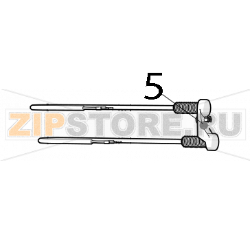 Magnet detector 230V Zumex Essential pro Magnet detector 230V Zumex Essential proЗапчасть на деталировке под номером: 5