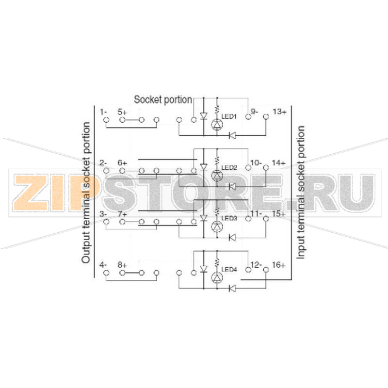 Разъём для реле, 1 шт Panasonic RT3BB 