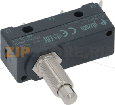 PUSH-BUTTON MICROSWITCH 250V 16A 