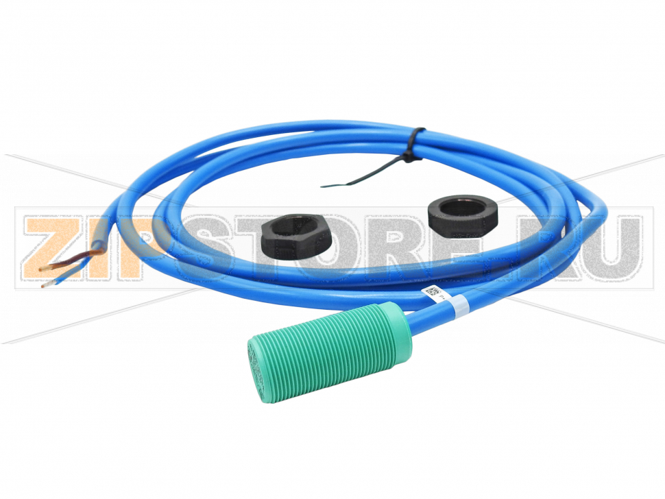 Индуктивный датчик Inductive sensor NJ8-18GK-N Pepperl+Fuchs General specificationsSwitching functionNormally closed (NC)Output typeNAMURRated operating distance8 mmInstallationnon-flushAssured operating distance0 ... 6.48 mmReduction factor rAl 0.4Reduction factor rCu 0.3Reduction factor r304 0.85Output type2-wireNominal ratingsNominal voltage8.2 V (Ri approx. 1 k&Omega)Switching frequency0 ... 200 HzHysteresis1 ... 7  typ. 4  %Current consumptionMeasuring plate not detectedmin. 3 mAMeasuring plate detected&le 1 mACompliance with standards and directivesStandard conformityNAMUREN 60947-5-6:2000 IEC 60947-5-6:1999Approvals and certificatesFM  approvalControl drawing116-0165UL approvalcULus Listed, General PurposeCSA approvalcCSAus Listed, General PurposeCCC approvalCCC approval / marking not required for products rated &le36 VAmbient conditionsAmbient temperature-25 ... 100 °C (-13 ... 212 °F)Mechanical specificationsConnection typecable PVC , 2 mCore cross-section0.75 mm2Housing materialPBT/PPSSensing facePBTHousing diameter18 mmDegree of protectionIP66 / IP68CableBending radius> 10 x cable diameterGeneral informationUse in the hazardous areasee instruction manualsCategory2G 1D