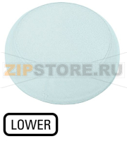 Линза для сигнальных ламп, выступающая белая, LOWER Eaton M22-XL-W-GB18