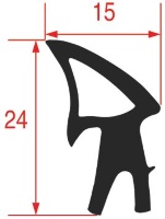 GASKET FOR OVEN DOOR 1600 mm