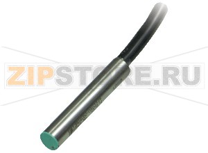 Индуктивный датчик Inductive sensor NBB1,5-6,5S35-E0 Pepperl+Fuchs General specificationsSwitching functionNormally open (NO)Output typeNPNRated operating distance1.5 mmInstallationflushOutput polarityDCAssured operating distance0 ... 1.215 mmActuating elementmild steel, e. g. 1.0037, SR235JR (formerly St37-2) 8 mm x 8 mm x 1 mmReduction factor rAl 0.4Reduction factor rCu 0.2Reduction factor r304 0.8Reduction factor rBrass 0.4Nominal ratingsOperating voltage10 ... 30 VSwitching frequency0 ... 1500 HzHysteresis0.01 ... 0.33  mmReverse polarity protectionreverse polarity protectedShort-circuit protectionyesOverload resistanceyesWire breakage protectionyesInductive overvoltage protectionyesSurge suppressionyesRipple10  %Voltage drop&le 2.5 VRepeat accuracy0.08 mmOperating current0 ... 200 mAOff-state current0.01 mANo-load supply current&le 7 mASwitching state indicatorLED, yellowFunctional safety related parametersMTTFd2360 aMission Time (TM)20 aDiagnostic Coverage (DC)0 %Approvals and certificatesCCC approvalCCC approval / marking not required for products rated &le36 VAmbient conditionsAmbient temperature-25 ... 85 °C (-13 ... 185 °F)Storage temperature-40 ... 85 °C (-40 ... 185 °F)Mechanical specificationsConnection typecable PUR , 2 mCore cross-section0.25 mm2Housing materialStainless steel 1.4305 / AISI 303Sensing facePBTHousing diameter6.5 mmDegree of protectionIP67Mass55 g