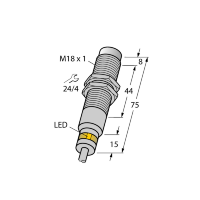 Датчик индуктивный Turck NI7-EM18WD-AP6X/S929