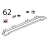 Clip fissaggio cassetto raccogligocce Unox XVC 104