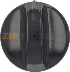 KNOB IGNIS TYPE BLACK ø 40 mm 