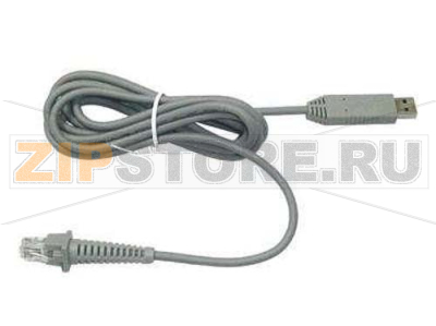 Кабель USB, 2.6 м Honeywell 4600 Кабель USB, 2.6 м для сканера штрих-кодов Honeywell 4600 