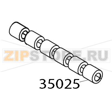 Roller segment Zebra 105SE Roller segment Zebra 105SEЗапчасть на деталировке под номером: 35025