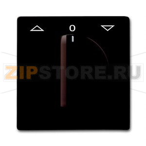 Накладка с поворотной ручкой, коричневая ABB 2CKA001710A3801 