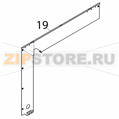 Rear panel 1M Fagor CE9-41 Rear panel 1M Fagor CE9-41Запчасть на деталировке под номером: 19Название запчасти Fagor на английском языке: Rear panel 1M CE9-41.