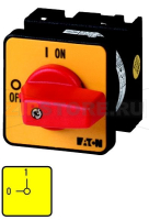Переключатель вкл/выкл, T0, 20 A, 4 модуль, 8-полюсн Eaton T0-4-8344/E-RT