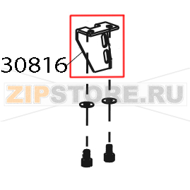 Bracket, lower cutter Zebra 105SE Bracket, lower cutter Zebra 105SEЗапчасть на деталировке под номером: 30816