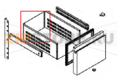 Drawer frame 1/2 inf. Sagi KTIB2   Drawer frame 1/2 inf. Sagi KTIB2Запчасть на 