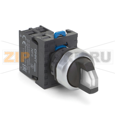Переключатель 110-230 В, 2 положения, 1НЗ, IP65, белый Chint NP8-01XD/211 