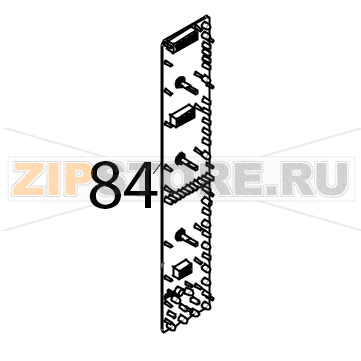 Scheda display a led blu e rossi Tecnoeka KF 1010 EV UD Scheda display a led blu e rossi Tecnoeka KF 1010 EV UDЗапчасть на деталировке под номером: 84