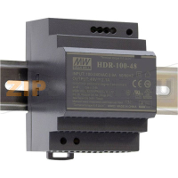 Блок питания на DIN-рейку, 12 В/DC, 7.1 А, 85.2 Вт Mean Well HDR-100-12