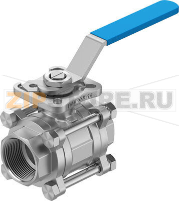 Кран шаровой Festo VZBE-11/2-T-63-T-2-F0507-M-V15V15 