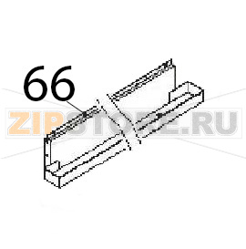 Tray ass. y Angelo Po FM1221E1 Tray ass. y Angelo Po FM1221E1Запчасть на деталировке под номером: 66
