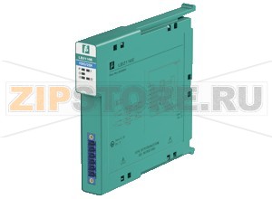 Компонент цифрового выхода Digital Output with Position Feedback LB2116E Pepperl+Fuchs SlotsOccupied slots1SupplyConnectionbackplane busRated voltageUse only in connection with the power supplies LB9***Power dissipation1.3 WPower consumption1.8 WInternal busConnectionbackplane busInterfacemanufacturer-specific bus to standard com unitDigital inputSensor interfaceConnectionNAMUR sensorConnection [2]volt-free contactConnection [3]active binary signal 24 V DCConnectionchannel I: 2+, 5- channel II: 3+, 6-Rated valuesacc. to EN 60947-5-6 (NAMUR)Switching point/switching hysteresis1.2 ... 2.1 mA / &plusmn 0.2 mAVoltage8.2 VInternal resistor1 k&OmegaLine fault detectioncan be switched on/off for each channel via configuration toolConnectionmechanical switch with additional resistors (see connection diagram) proximity switches without additional wiringShort-circuit< 360 &OmegaOpen-circuit< 0.35 mAMinimum pulse duration1 msDigital outputNumber of channels1Suitable field devicesField deviceSolenoid ValveField device [2]audible alarmField device [3]visual alarmConnectionchannel I: 1+, 4-Open loop voltage23 VCurrent limit50 mAInternal resistor258 &OmegaLine fault detectioncan be switched on/off for each channel via configuration tool , also when turned off (every 2.5 s the valve is turned on for 2 ms)Short-circuit< 50 &OmegaOpen-circuit> 10 k&OmegaResponse time10 ms (depending on bus cycle time)Watchdogwithin 0.5 s the device goes in safe state, e.g. after loss of communicationIndicators/settingsLED indicatorPower LED (P) green: supply Diagnostic LED (I) red: module fault , red flashing: communication error , white: fixed parameter set (parameters from com unit are ignored) , white flashing: requests parameters from com unit Status LED (O: output, I1: input 1, I2: input 2) red: line fault (lead breakage or short circuit) , yellow: state of digital I/O (0/1) Directive conformityElectromagnetic compatibilityDirective 2014/30/EUEN 61326-1ConformityElectromagnetic compatibilityNE 21Degree of protectionIEC 60529Ambient conditionsAmbient temperature-20 ... 60 °C (-4 ... 140 °F)Storage temperature-25 ... 85 °C (-13 ... 185 °F)Shock resistanceshock type I, shock duration 11 ms, shock amplitude 15 g, number of shocks 18Vibration resistancefrequency range 10 ... 150 Hz transition frequency: 57.56 Hz, amplitude/acceleration &plusmn 0.075 mm/1 g 10 cyclesfrequency range 5 ... 100 Hz transition frequency: 13.2 Hz amplitude/acceleration &plusmn 1 mm/0.7 g 90 minutes at each resonanceDamaging gasdesigned for operation in environmental conditions acc. to ISA-S71.04-1985, severity level G3Mechanical specificationsDegree of protectionIP20 when mounted on backplaneConnectionremovable front connector with screw flange (accessory)wiring connection via spring terminals (0.14&nbsp...&nbsp1.5&nbspmm2) or screw terminals (0.08&nbsp...&nbsp1.5&nbspmm2)Massapprox. 150 gDimensions16 x 100 x 102 mm (0.63 x 3.9 x 4 inch)Data for application in connection with hazardous areasEU-Type Examination CertificateEXA 16 ATEX 0025XMarking II 3(1) G Ex nA [ia Ga] IIC T4 Gc II (1) D [Ex ia Da] IIICI (M1) [Ex ia Ma] IInputVoltage10 VCurrent13 mAPower33 mW (linear characteristic)Internal capacitance1.2 nFInternal inductance0 mHOutputVoltage24.2 VCurrent108 mAPower654 mWInternal capacitance12 nFInternal inductance0 mHGalvanic isolationInput/power supply, internal bussafe electrical isolation acc. to EN 60079-11, voltage peak value 375 VOutput/power supply, internal bussafe electrical isolation acc. to EN 60079-11, voltage peak value 375 VDirective conformityDirective 2014/34/EUEN 60079-0:2009 EN 60079-11:2007 EN 60079-15:2010 EN 61241-11:2006International approvalsATEX approvalEXA 16 ATEX 0025X
