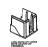 L.Miss 46x33 left lower door column cap Unox XFT 133