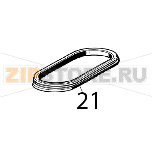 Bowl gasket Ugolini Arctic Compact 8/4 Bowl gasket Ugolini Arctic Compact 8/4Запчасть на деталировке под номером: 21