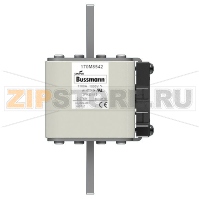 Предохранитель, 800 A, AC 690 В, size 3, 76x76x150 мм, aR, IEC Eaton FUSE 800A 690V 3SHT AR UC 