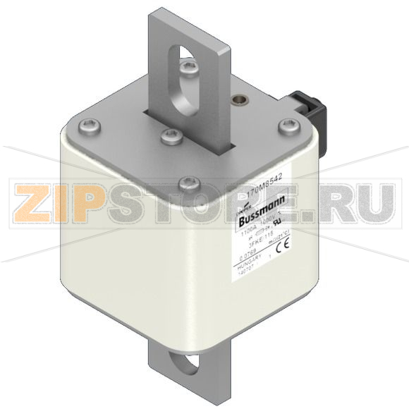 Предохранитель, 800 A, AC 690 В, size 3, 76x76x150 мм, aR, IEC Eaton FUSE 800A 690V 3SHT AR UC 