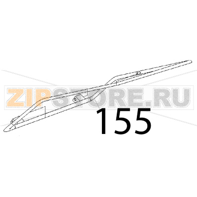 Maniglione Angelo Po KD130EAT Maniglione Angelo Po KD130EATЗапчасть на деталировке под номером: 155