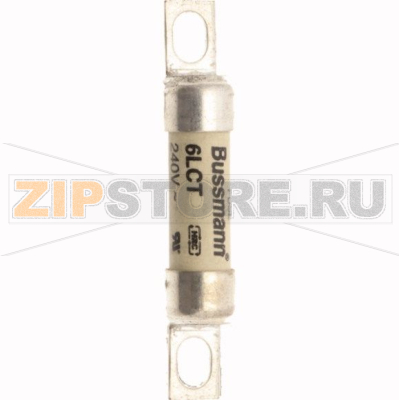 Предохранитель, 6 A, AC 240 В, DC 150 В, 200 кА, BS88, 9x47 мм, aR, BS Eaton 6AMP 240V AC BS88 FU 