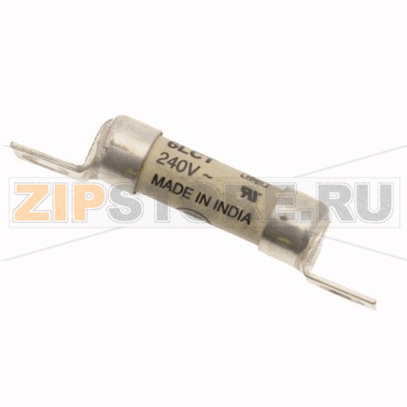 Предохранитель, 6 A, AC 240 В, DC 150 В, 200 кА, BS88, 9x47 мм, aR, BS Eaton 6AMP 240V AC BS88 FU 