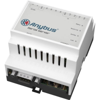 Сервер последовательных устройств 0.07 А, LAN, RS-232, RS-485 Anybus AB7701