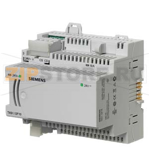 TXS1.12F10 - TX-I/O Модуль питания 24 VDC, 1200 mA, предохранитель 10 A Siemens TXS1.12F10 