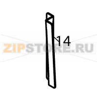 Rear filter guide Fagor FI-80